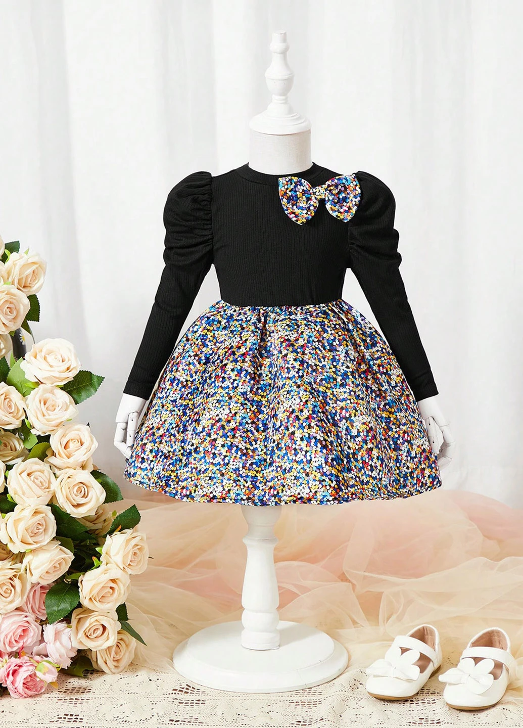 Комбінована сукня SHEIN (311626377)