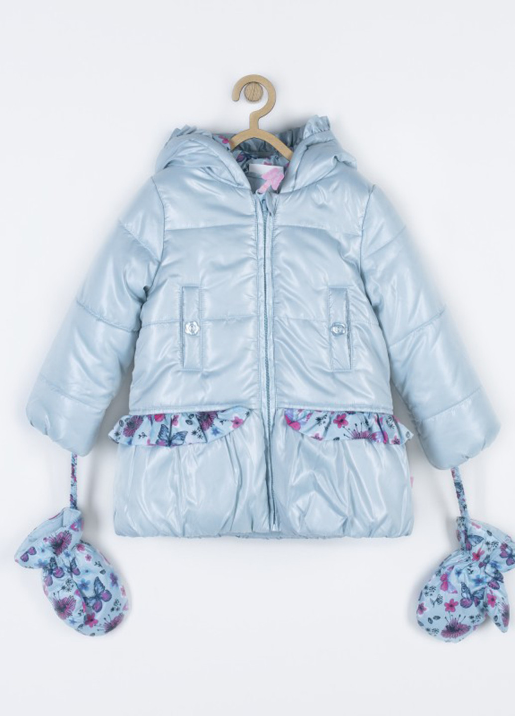 Голубая зимняя куртка Coccodrillo