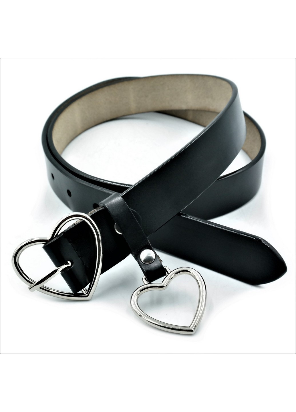 Кожаный ремень женский 105-115х3 см Weatro (211366543)