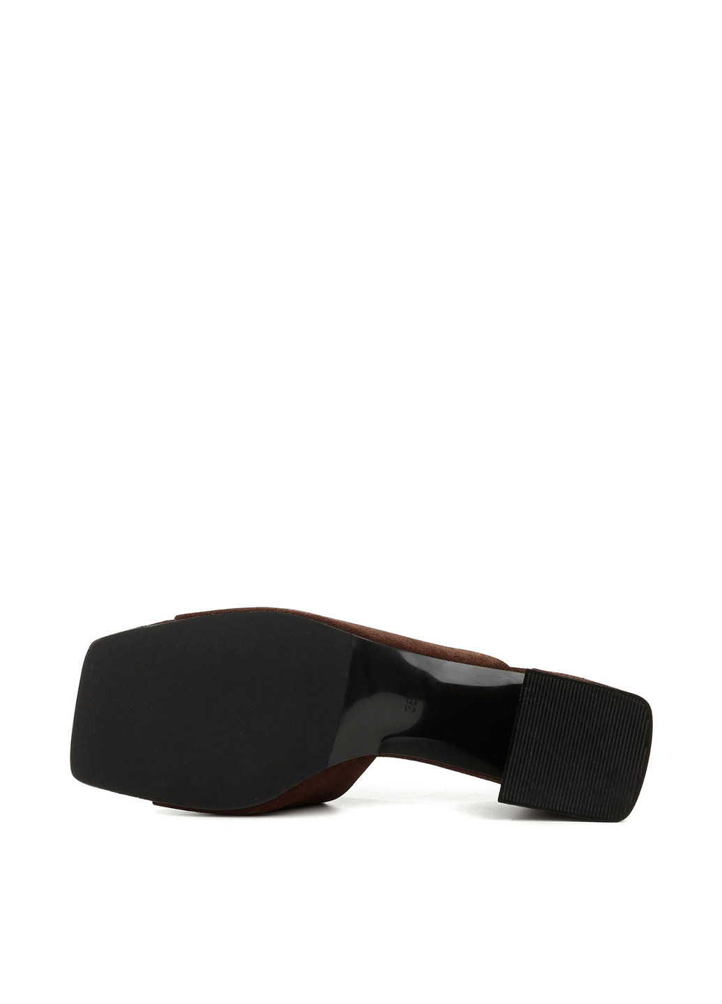 Темно-коричневые шлепанцы Le'BERDES