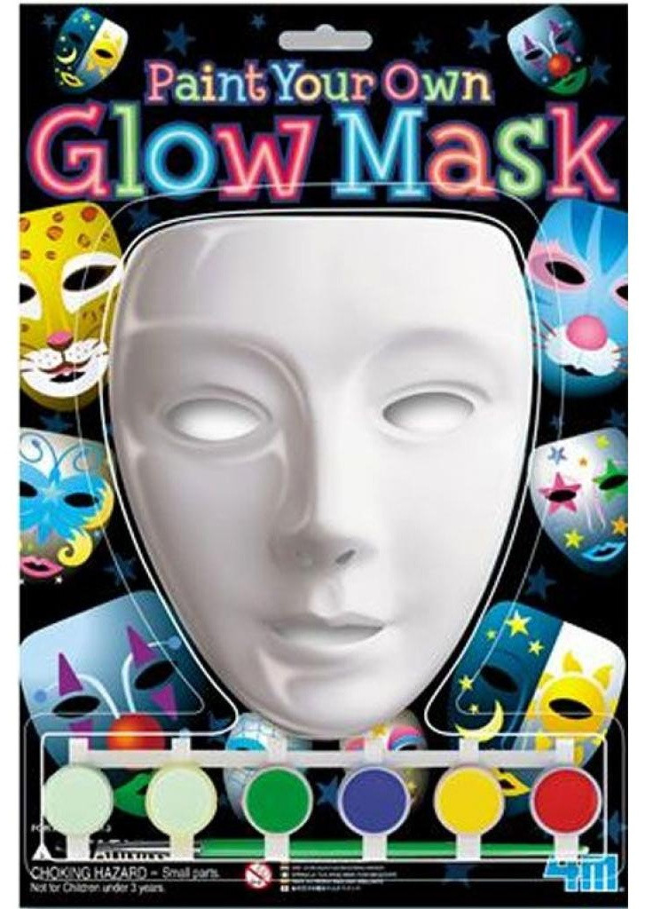 Набір для творчості Розмалюй світиться маску (00-03333) 4М (202365655)
