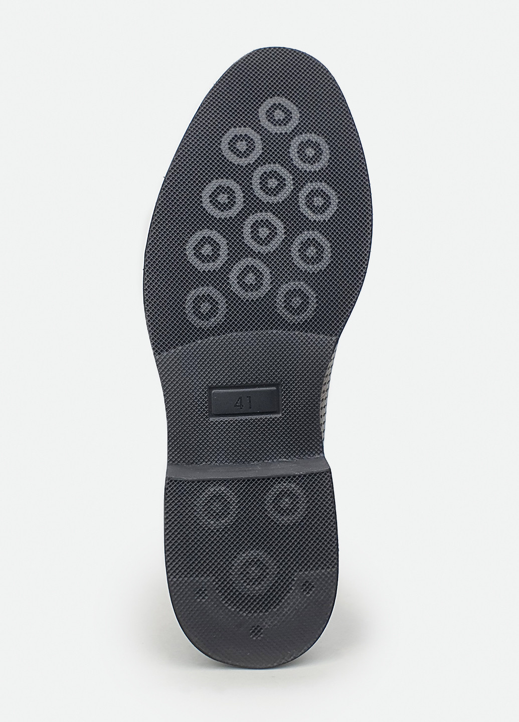 Класичні чоловічі чорні туфлі на шнурках перфорація 45 Cosottinni (228214720)
