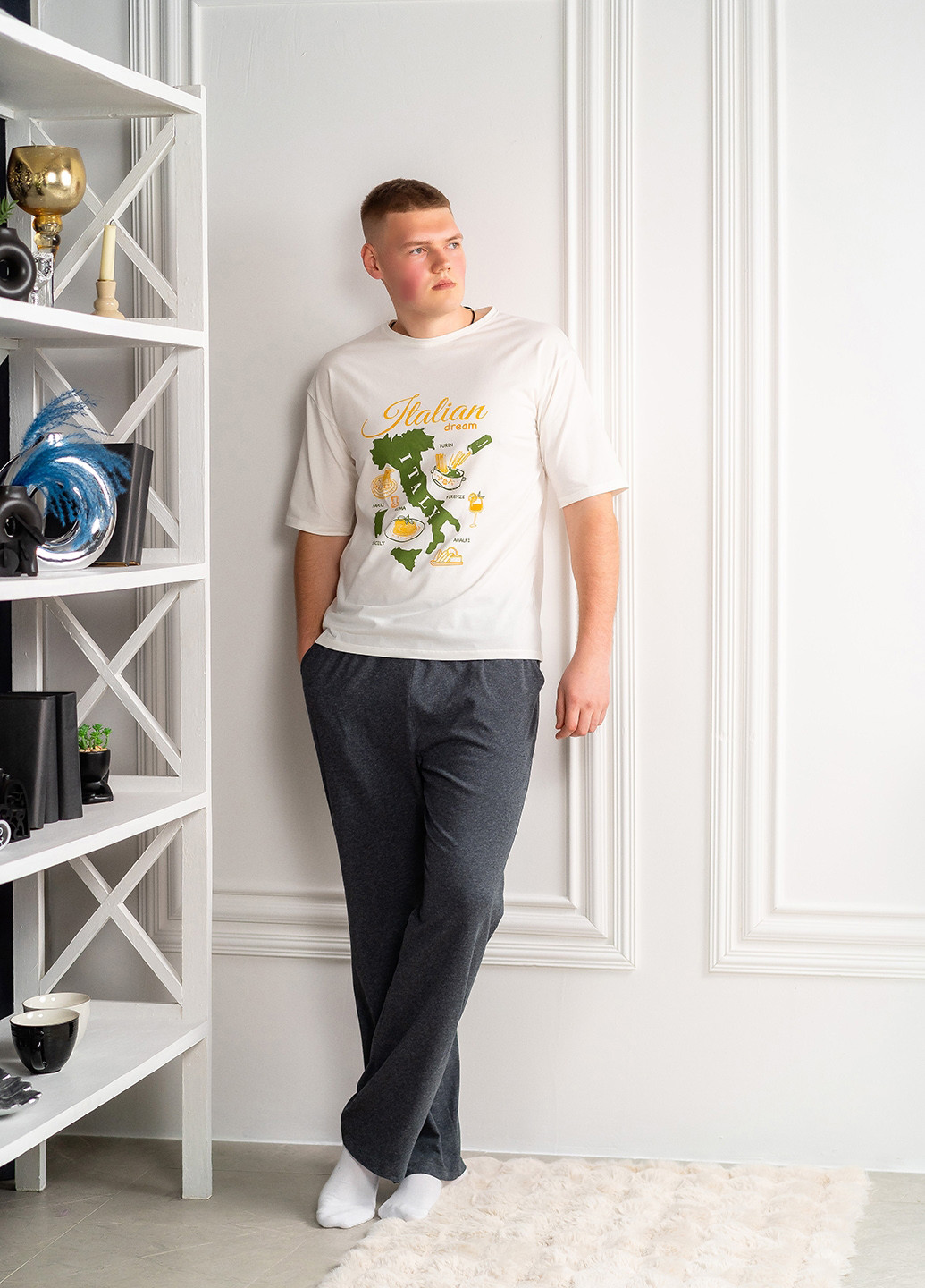 Пижама (футболка, брюки) Трикомир (329822888)