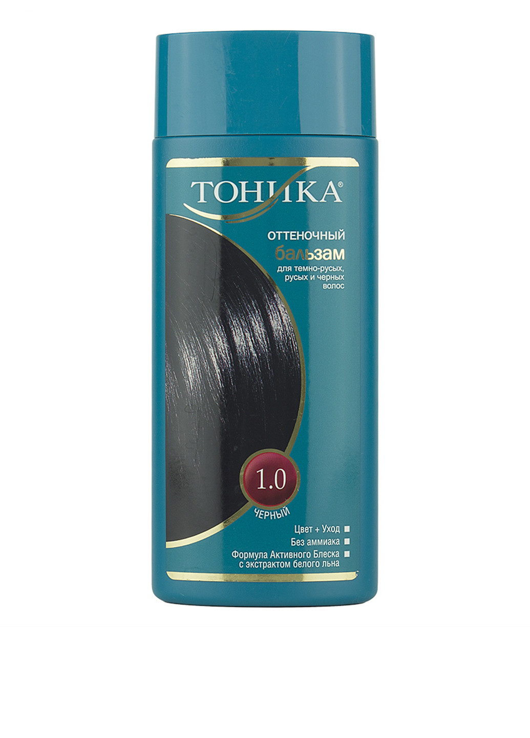Відтіночний бальзам для повністю сивого волосся Тоніка 1.0 - Чорний Тоника (88094810)