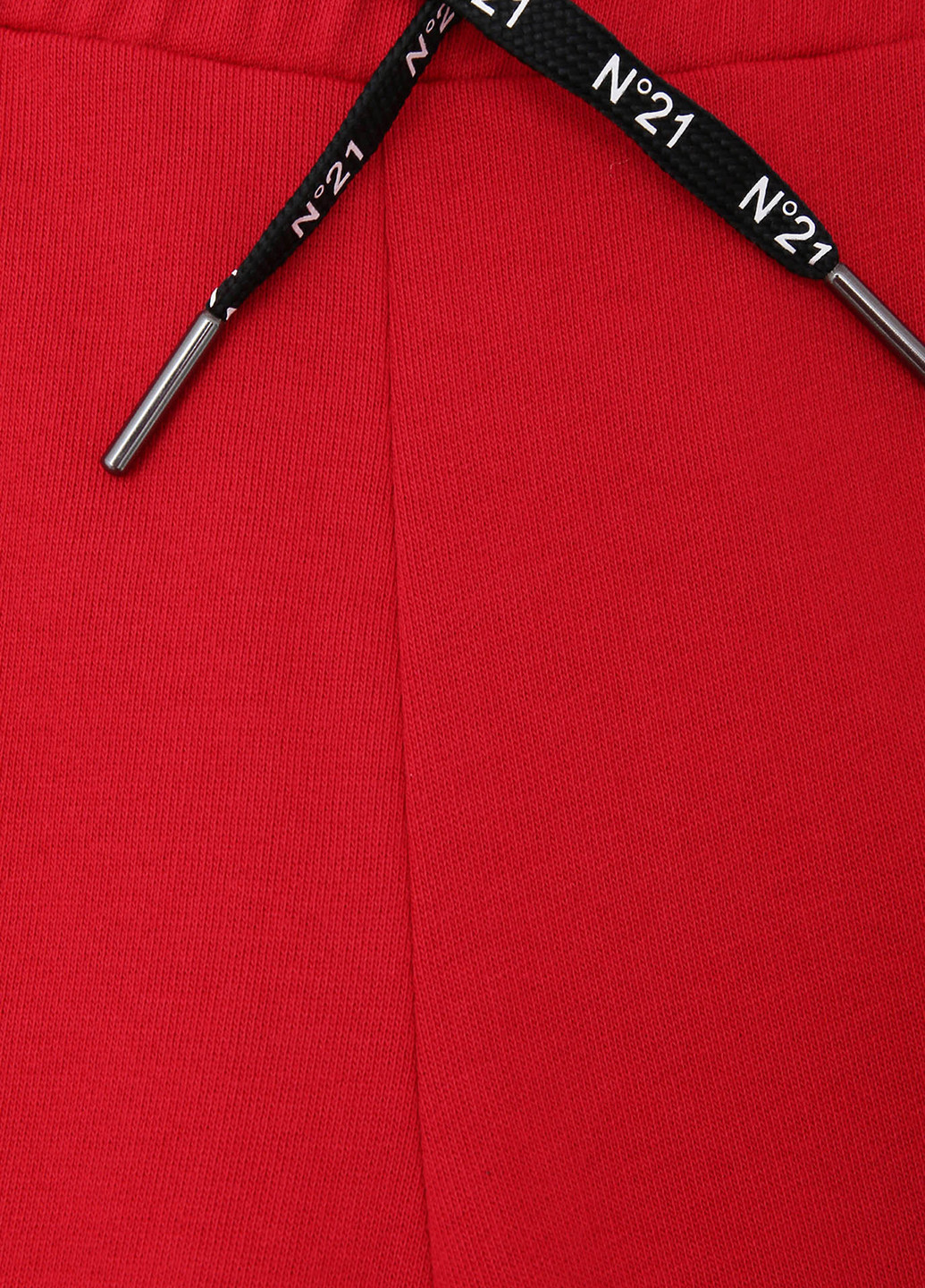 Красные спортивные демисезонные прямые брюки N°21