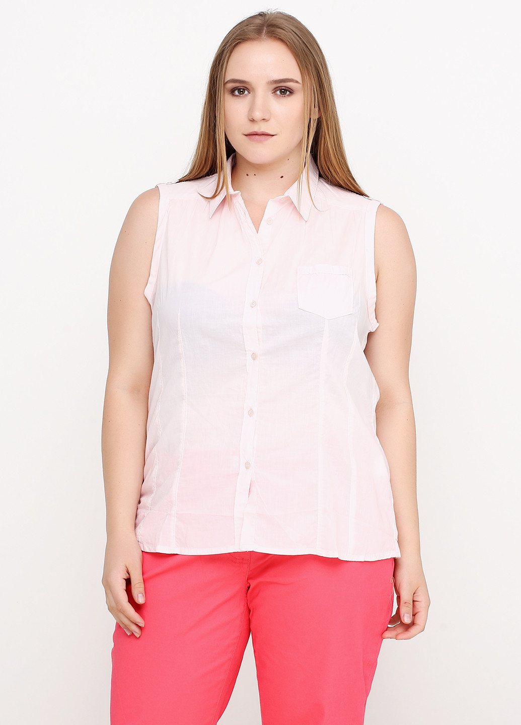 Светло-розовая летняя блуза B.P.C.