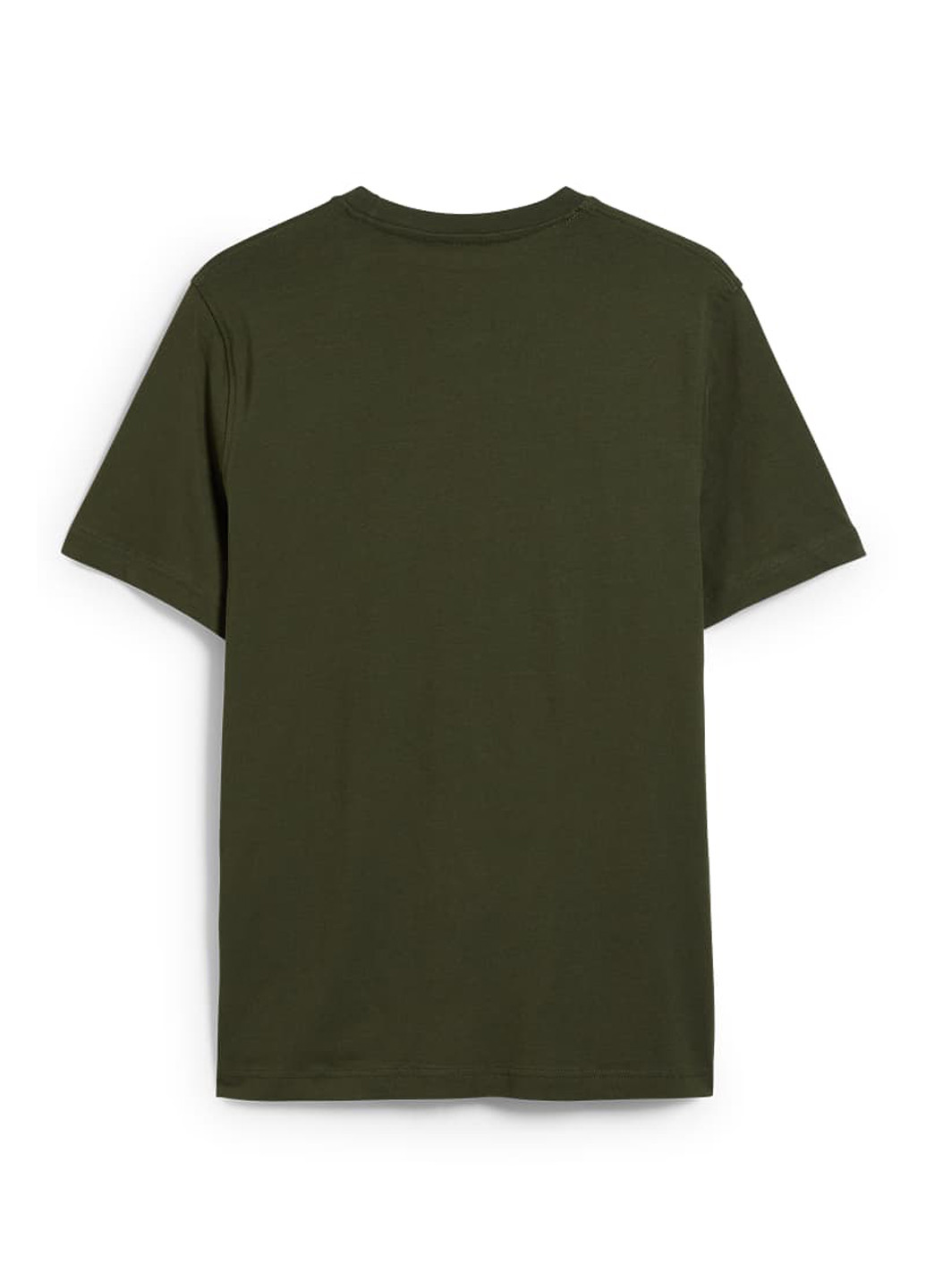 Темно-зеленая футболка C&A