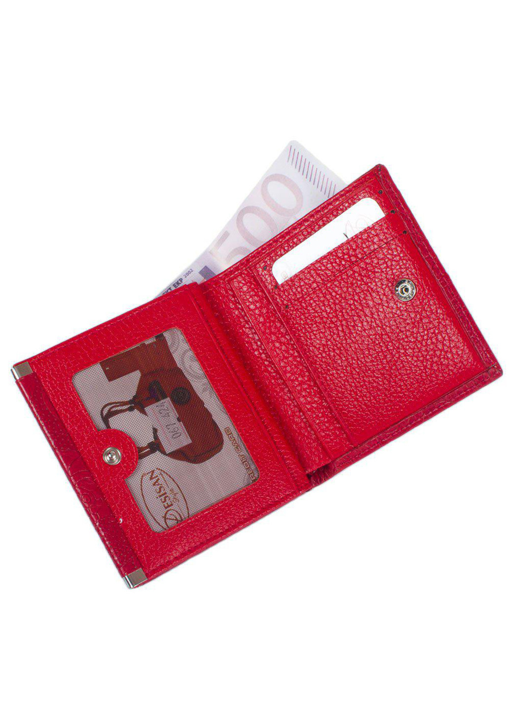 Жіночий шкіряний гаманець 10,5х10,5х1,5 см Desisan (252127649)