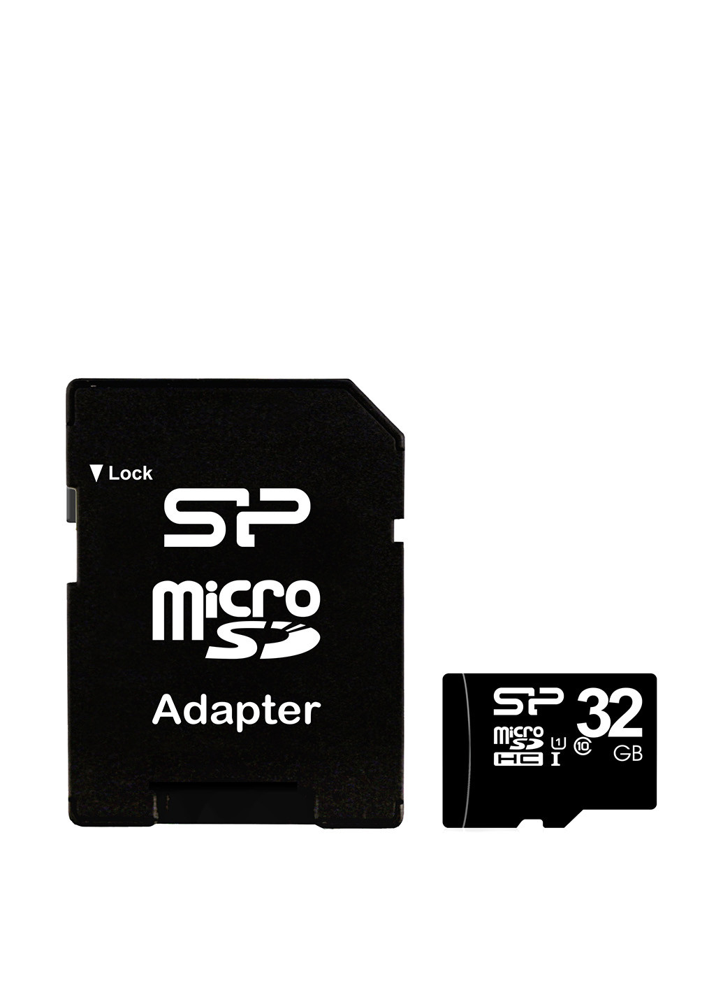 Карта пам'яті microSDHC 32GB C10 + SD-adapter (SP032GBSTH010V10SP) Silicon Power карта памяти silicon power microsdhc 32gb c10 + sd-adapter (sp032gbsth010v10sp) (130221121)