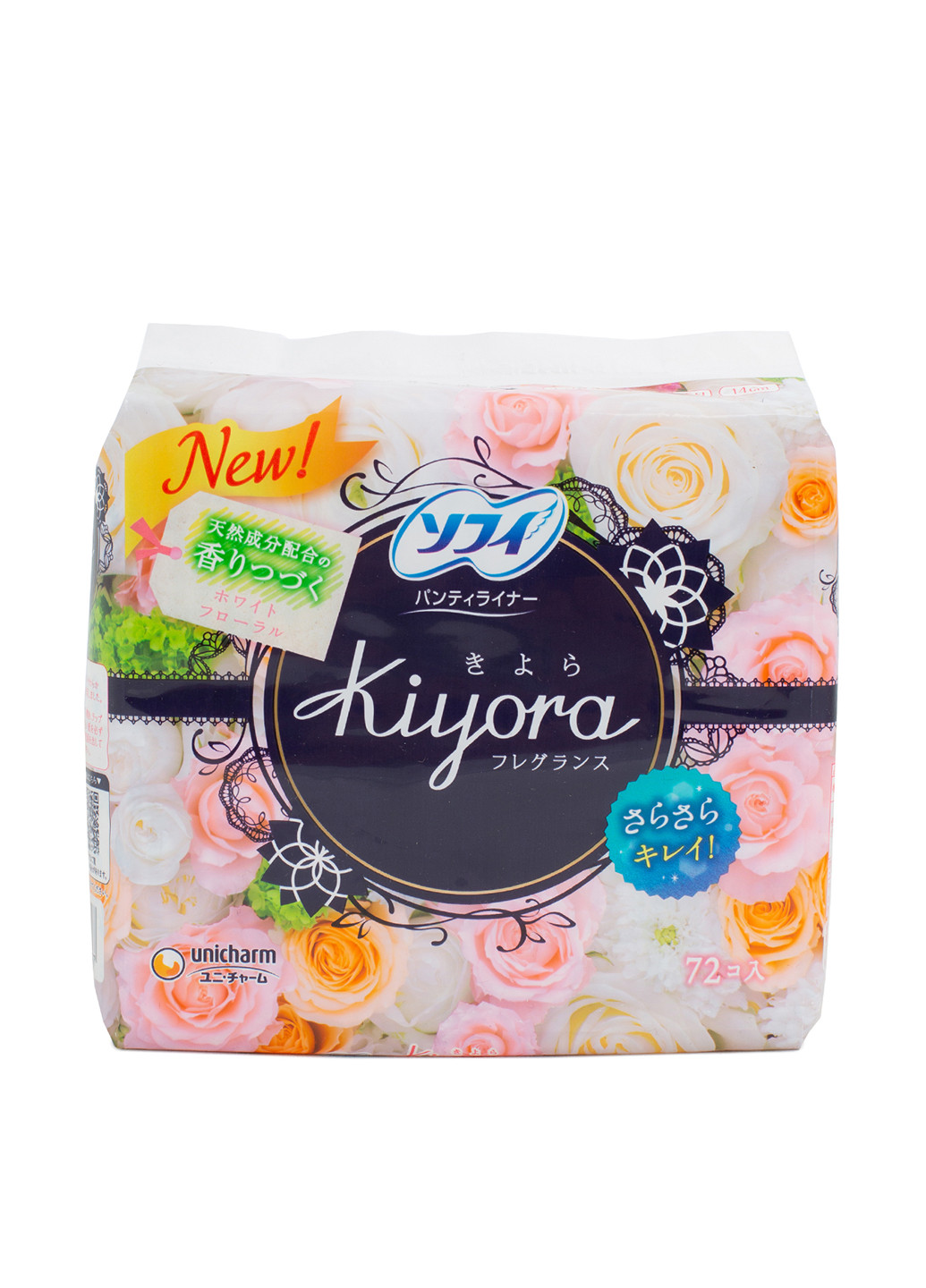 Прокладки ежедневные Kiyora Floral (72 шт.) Sofy (196205253)