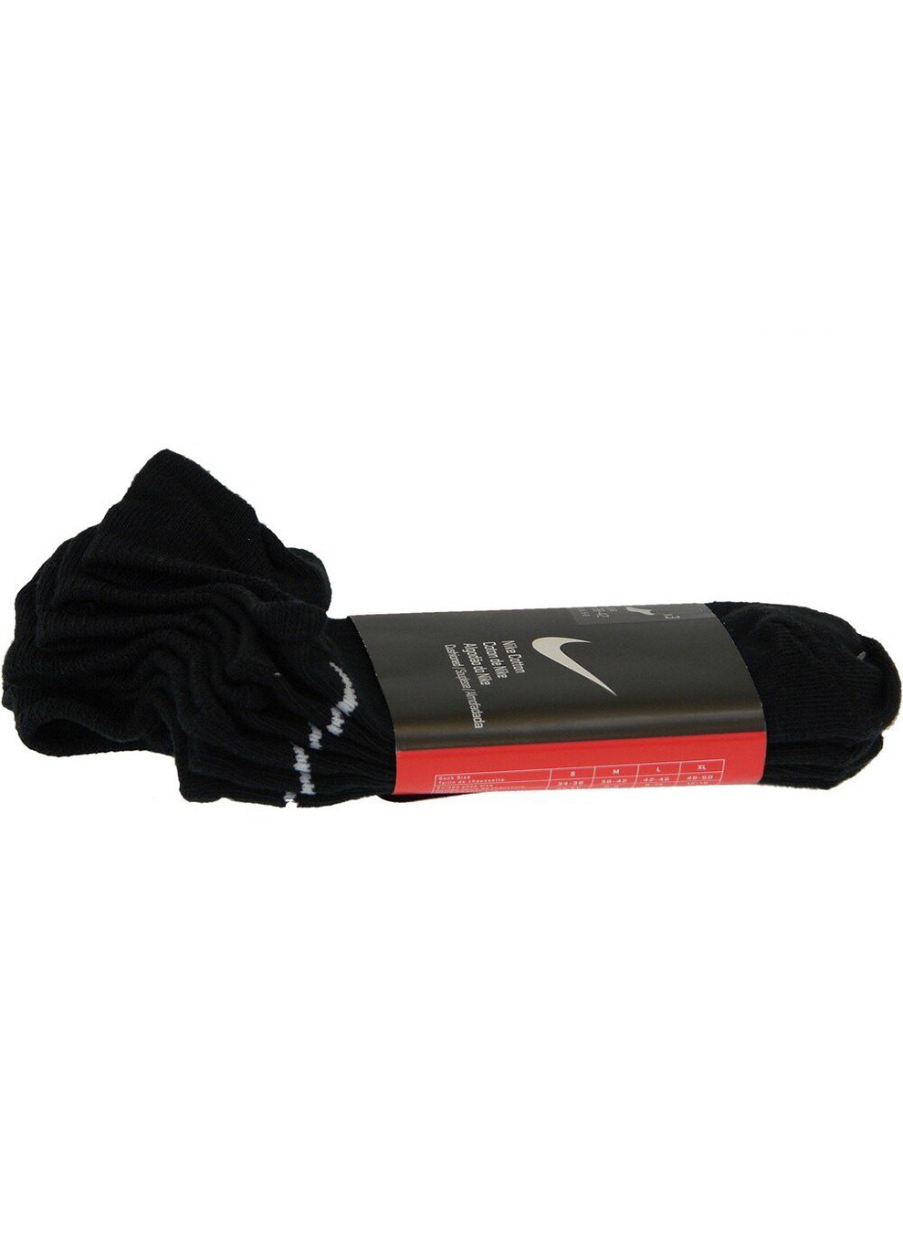 Носки No Show 3-pack black — SX2554-001 Nike (254343098)