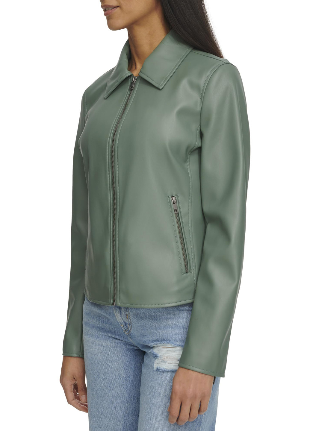 Зеленая демисезонная куртка куртка-пиджак Levi's