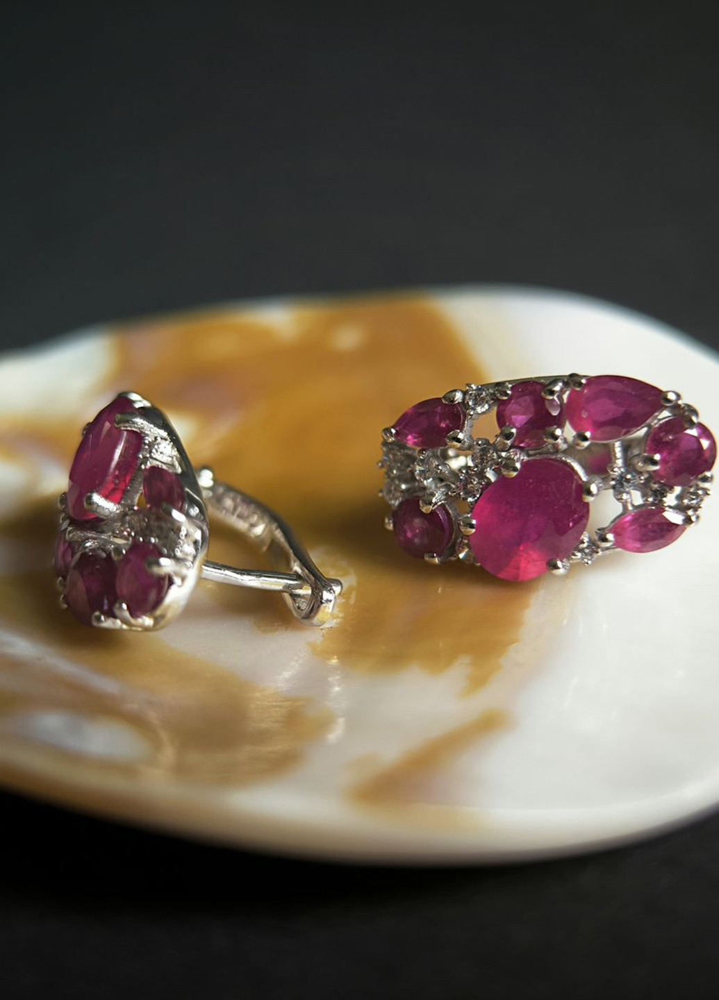 Сережки Silver Flame (354214658)