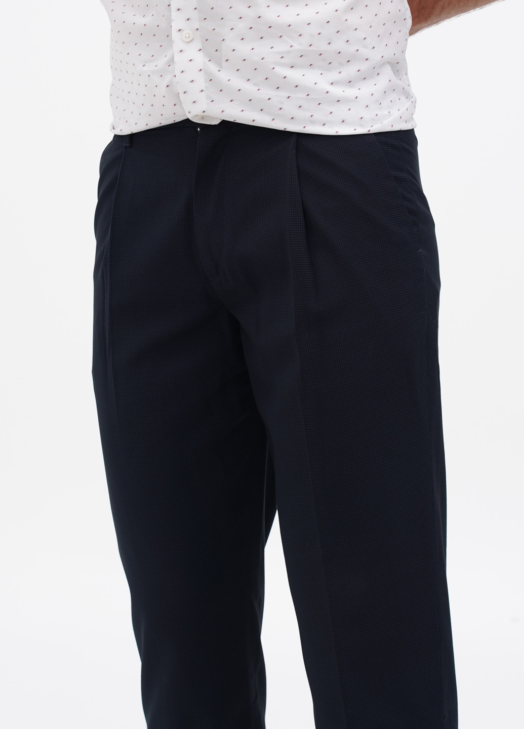 Темно-синие кэжуал демисезонные чиносы брюки Emporio Armani EA7