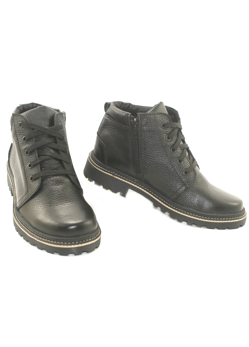 Черные осенние ботинки Mila