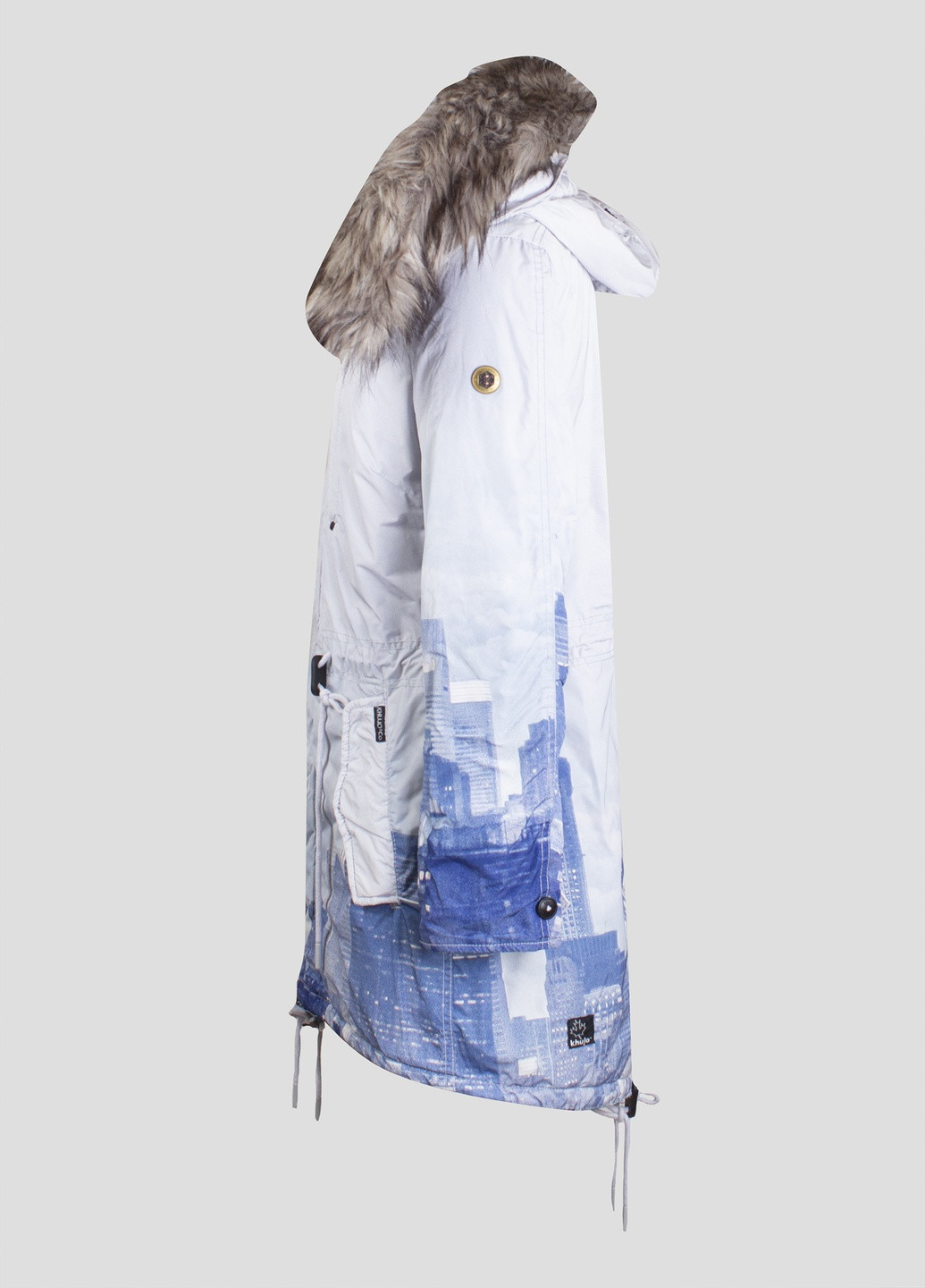 Комбинированная зимняя куртка Khujo