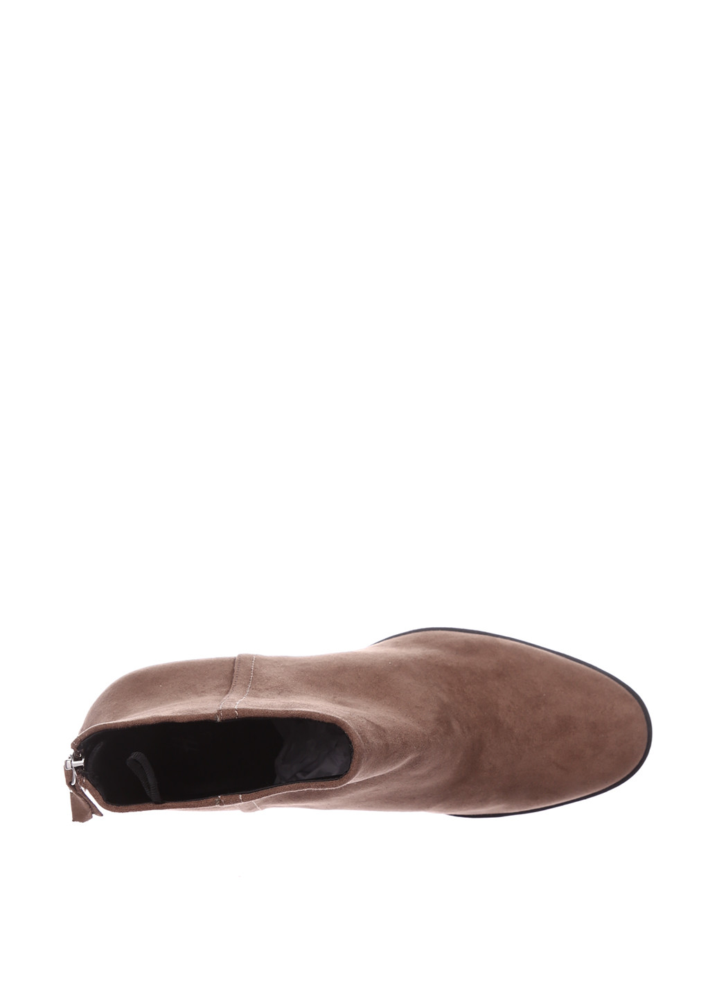 Осенние ботинки H&M без декора из искусственной замши