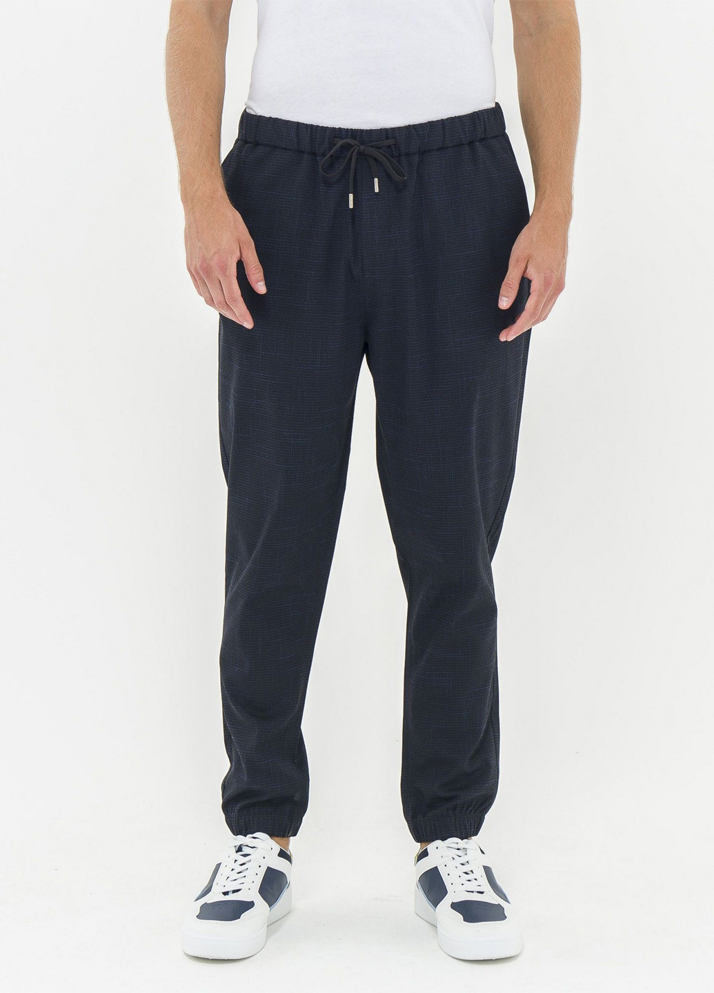 Черные кэжуал демисезонные джоггеры брюки Piazza Italia