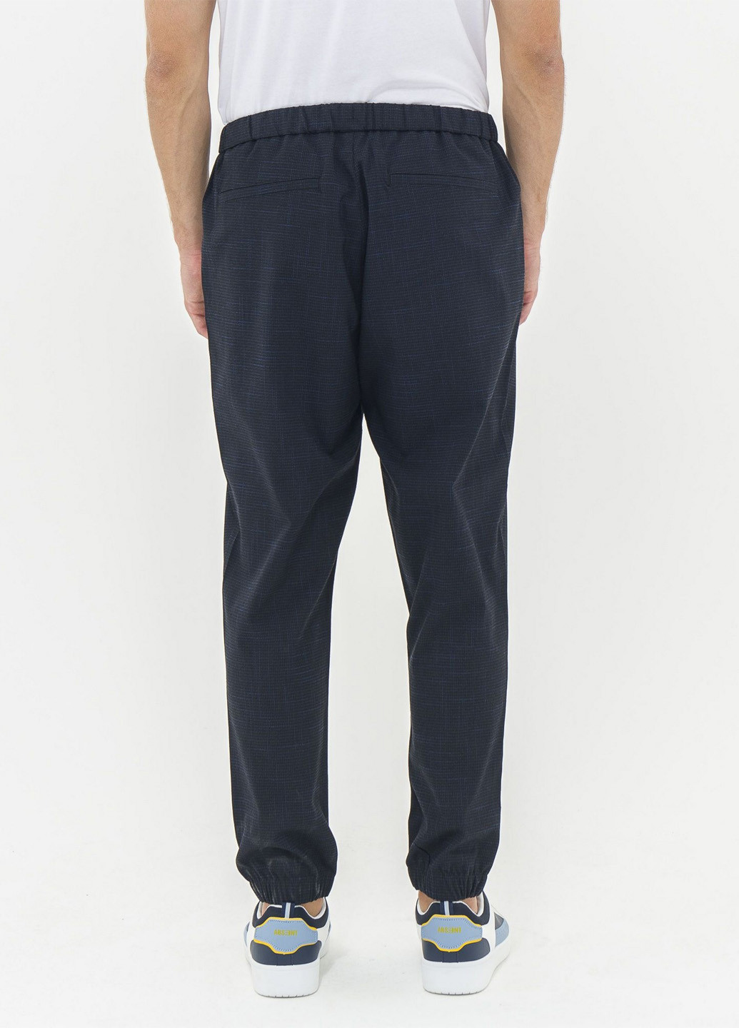 Черные кэжуал демисезонные джоггеры брюки Piazza Italia