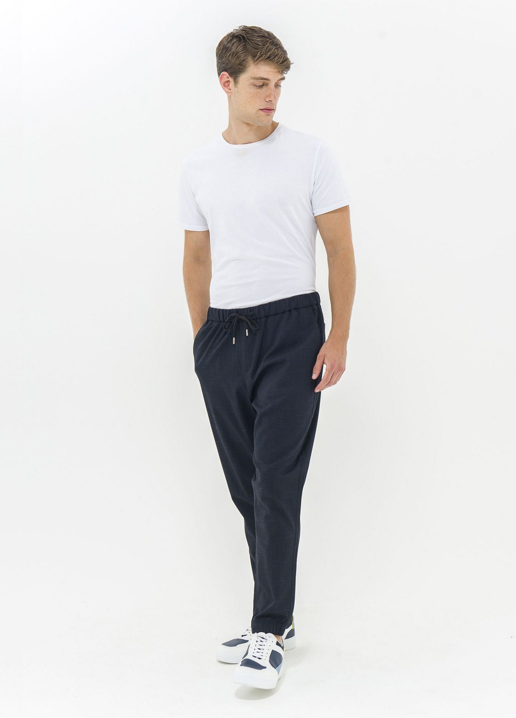 Черные кэжуал демисезонные джоггеры брюки Piazza Italia