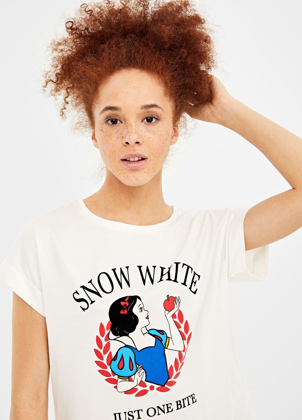 Біла літня футболка Springfield