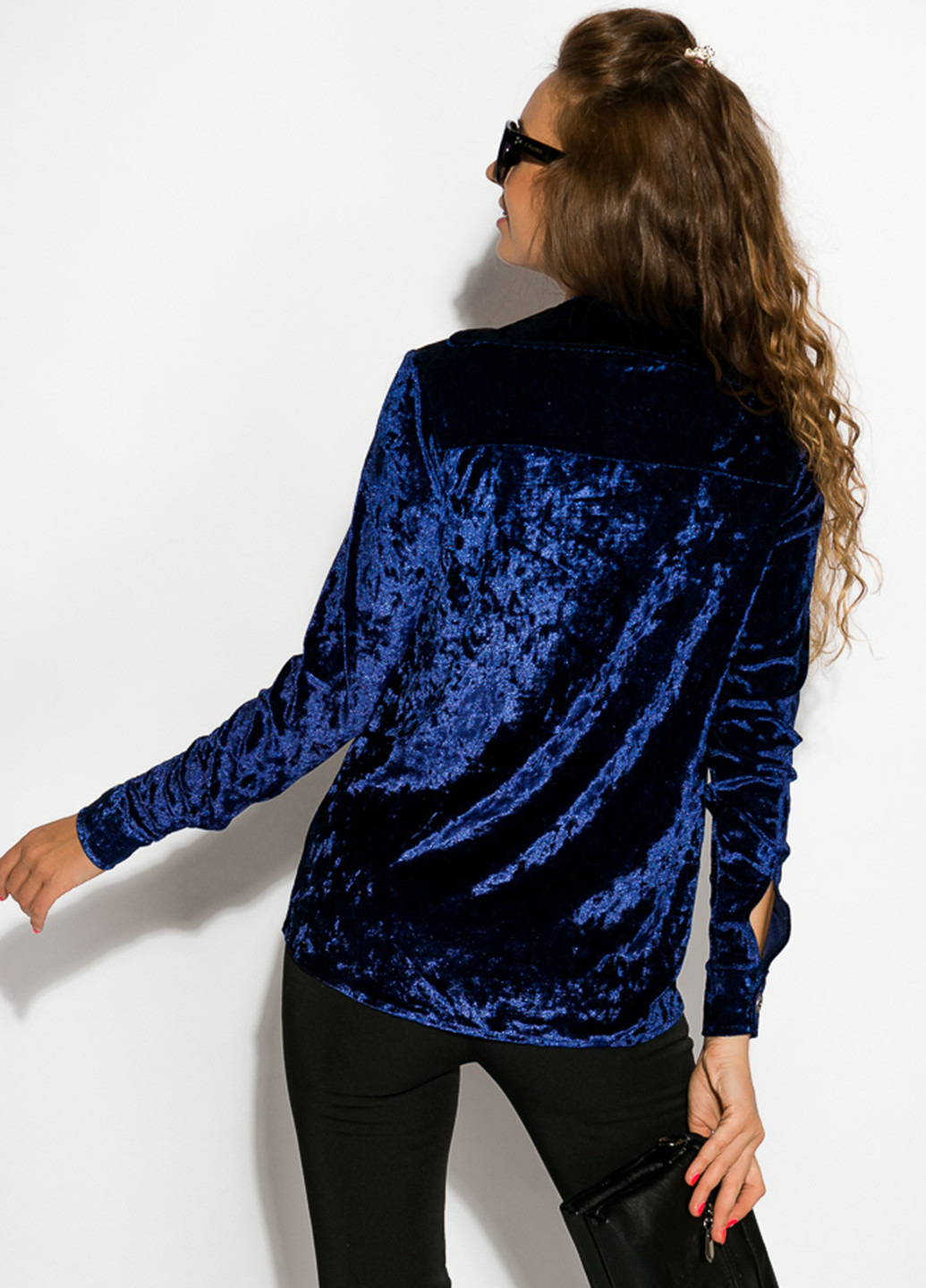 Темно-синя блуза Gull