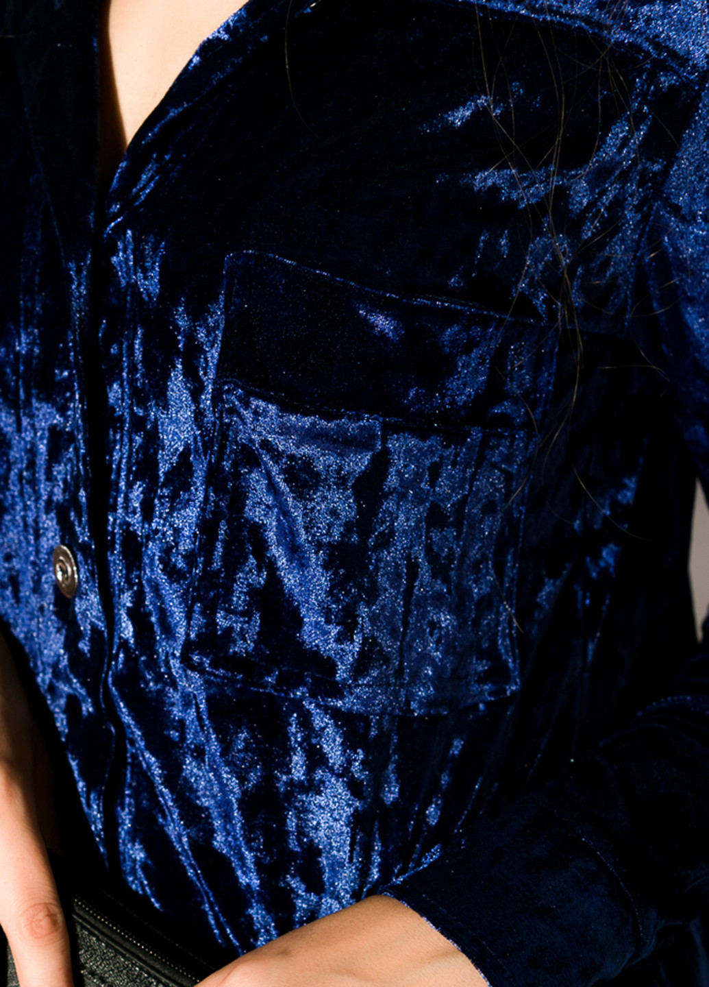 Темно-синя блуза Gull