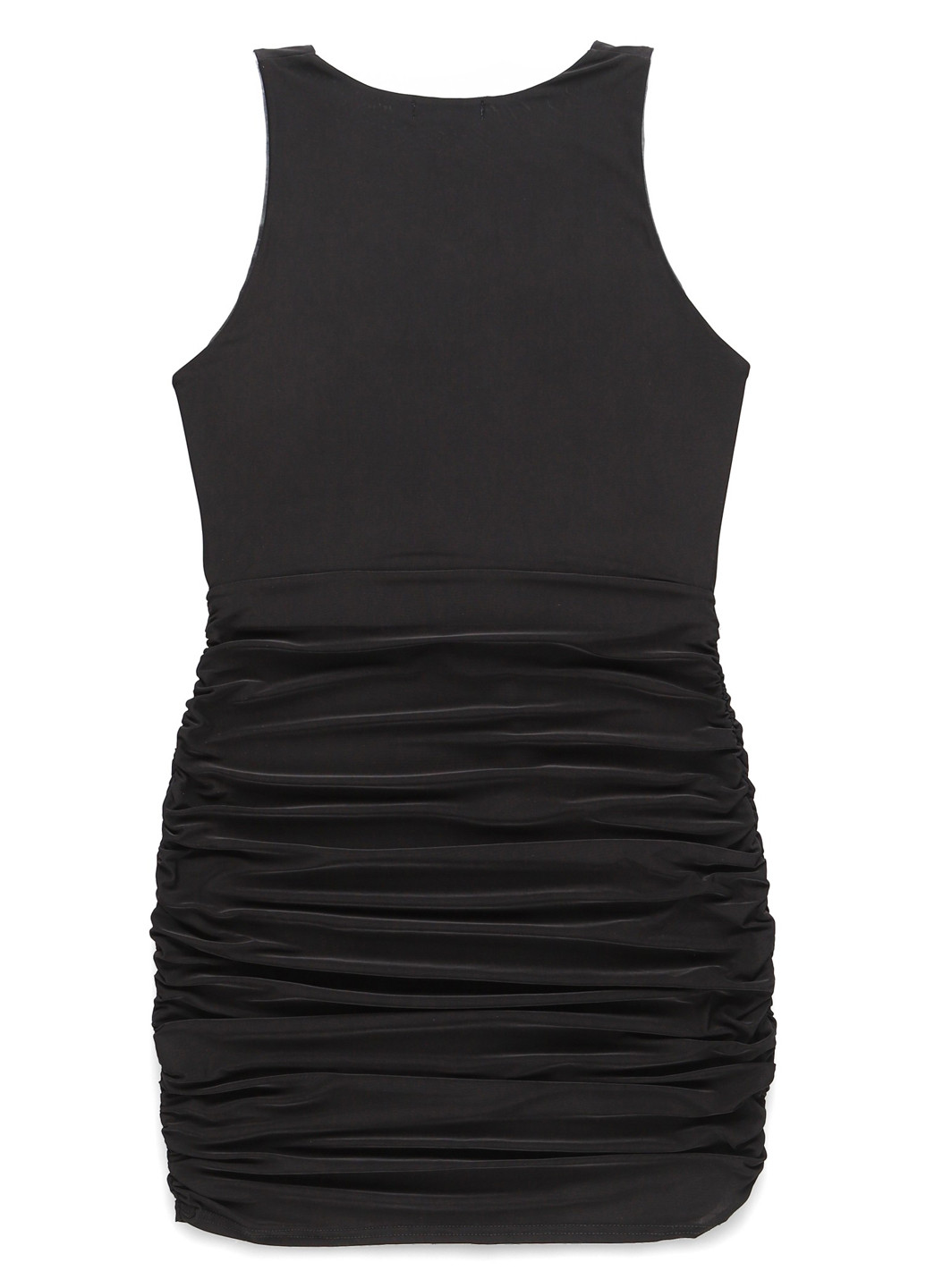 Чорна коктейльна, кежуал сукня IN THE STYLE однотонна