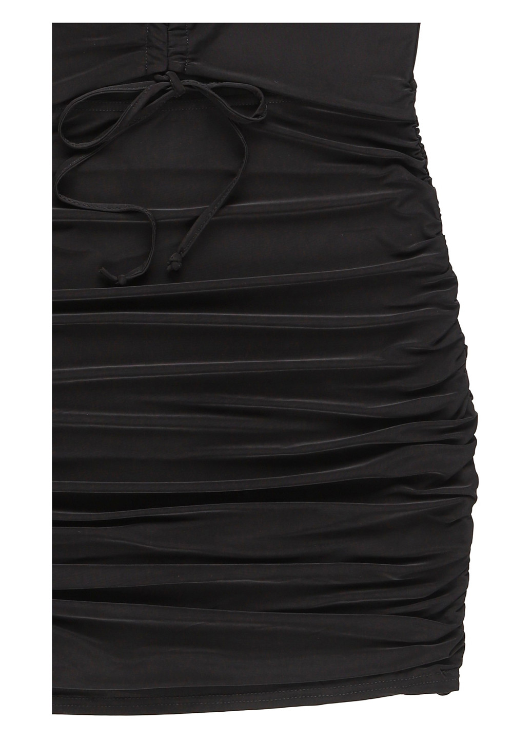 Чорна коктейльна, кежуал сукня IN THE STYLE однотонна