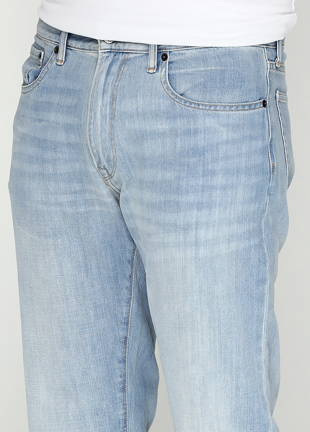 Голубые демисезонные джинсы Gap