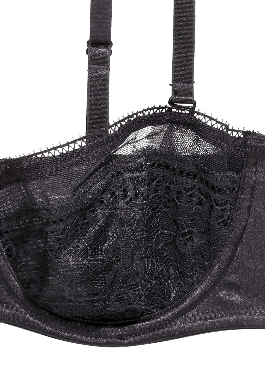 Чорний бюстгальтер H&M