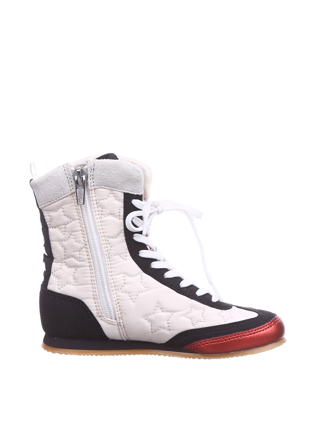 Белые кэжуал осенние ботинки H&M