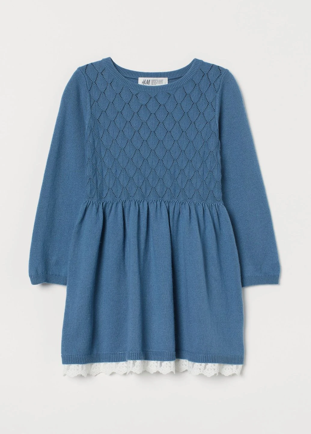 Синее платье H&M (236760734)