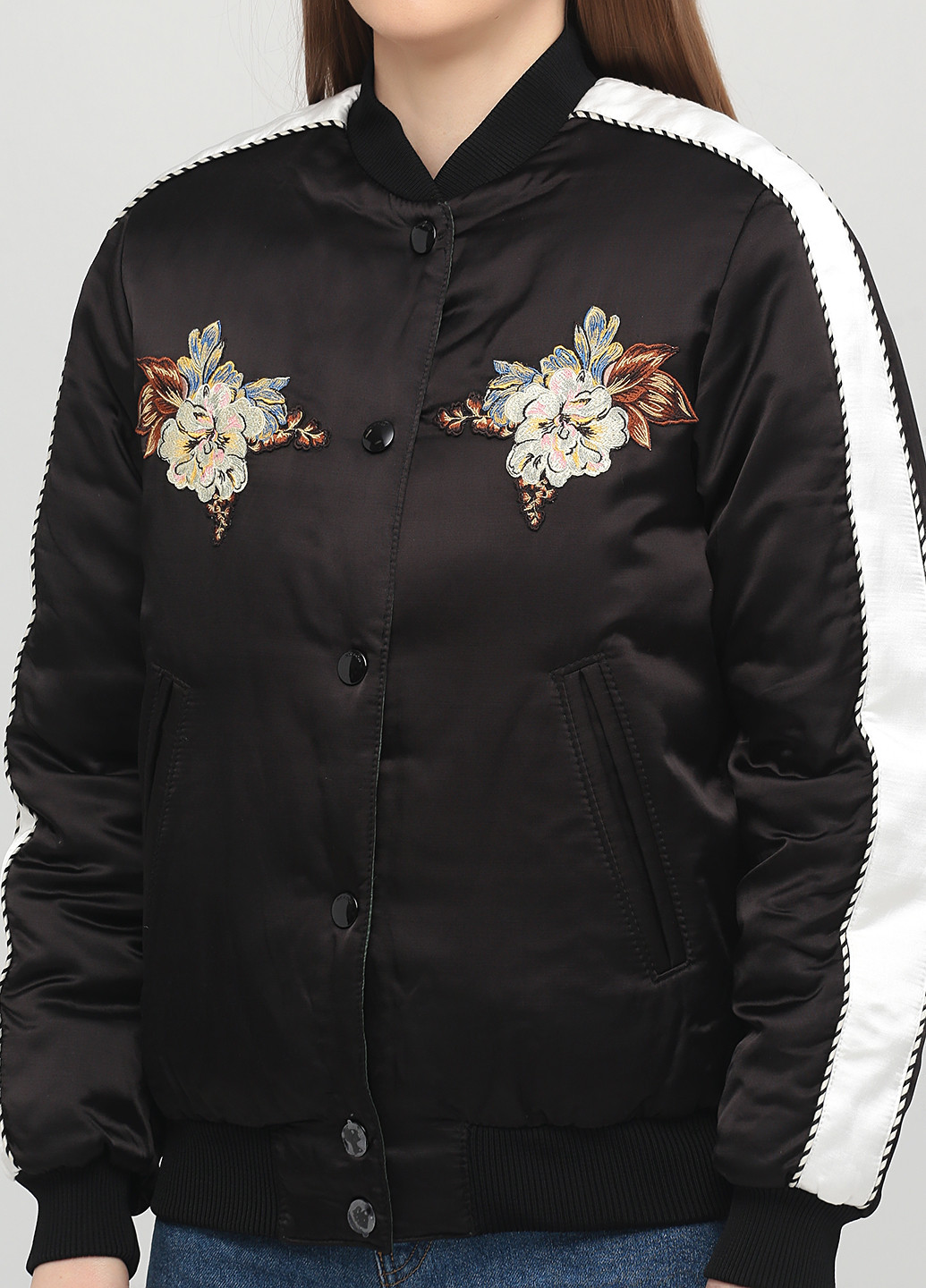 Черный демисезонный Пуховик Coach