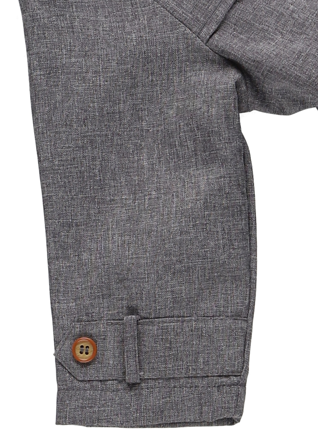 Серое демисезонное Пальто двубортное Chicco