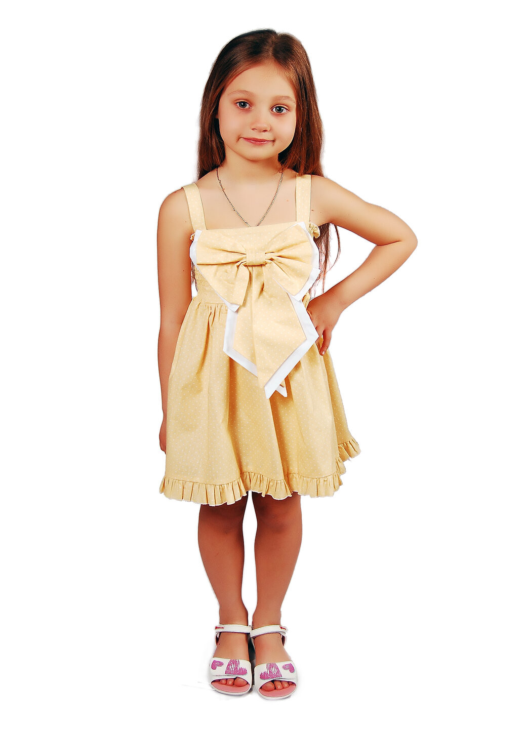Жёлтое платье Kids Couture (195249455)