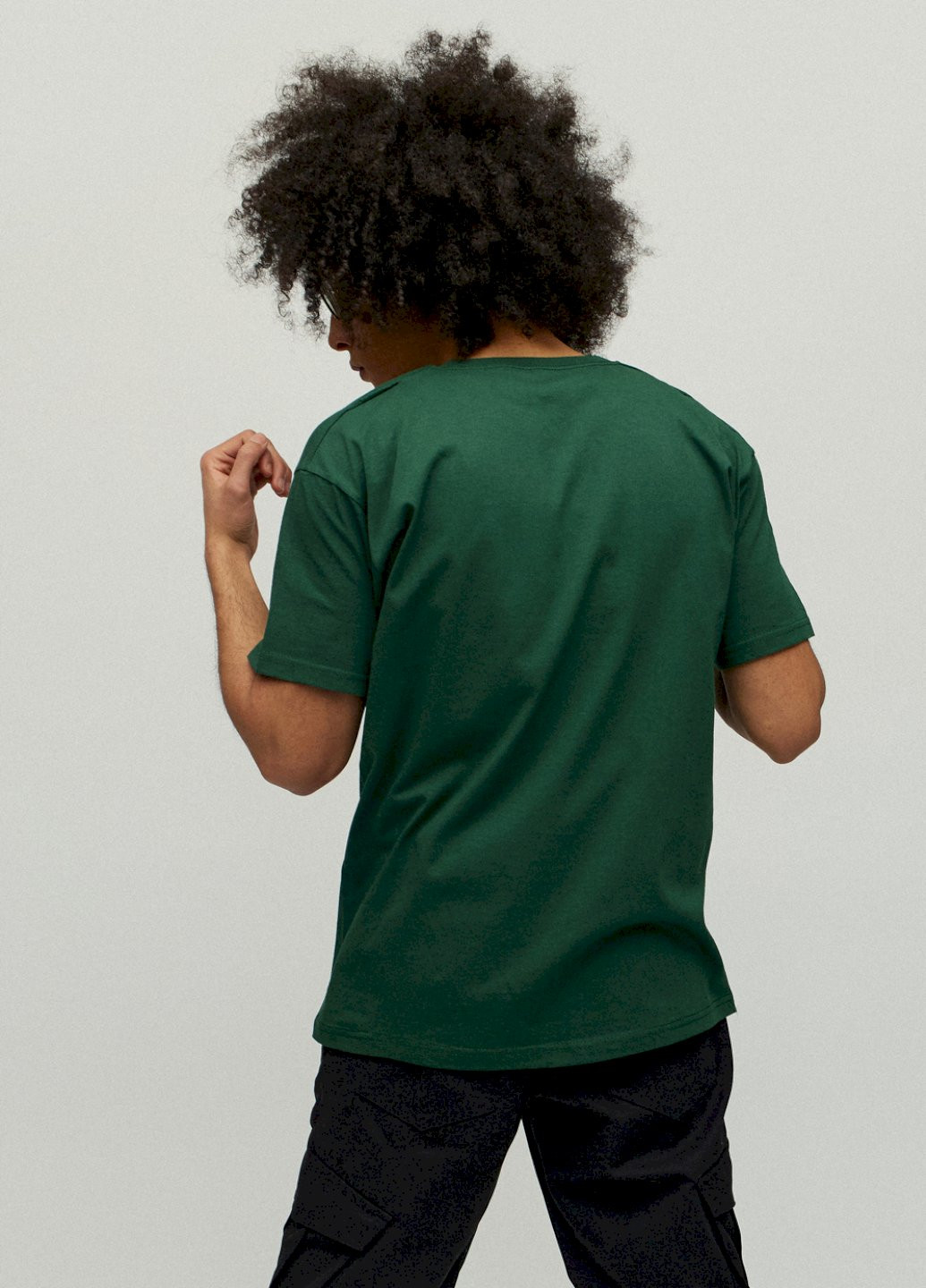 Темно-зелена футболка чоловіча YAPPI