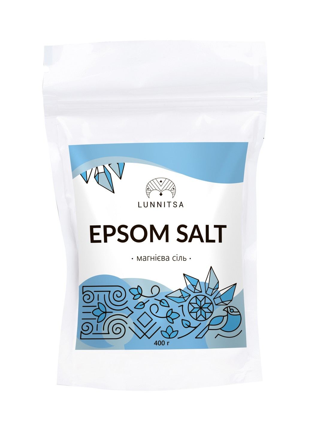 Магниевая соль Epsom 400 г Lunnitsa (253529083)