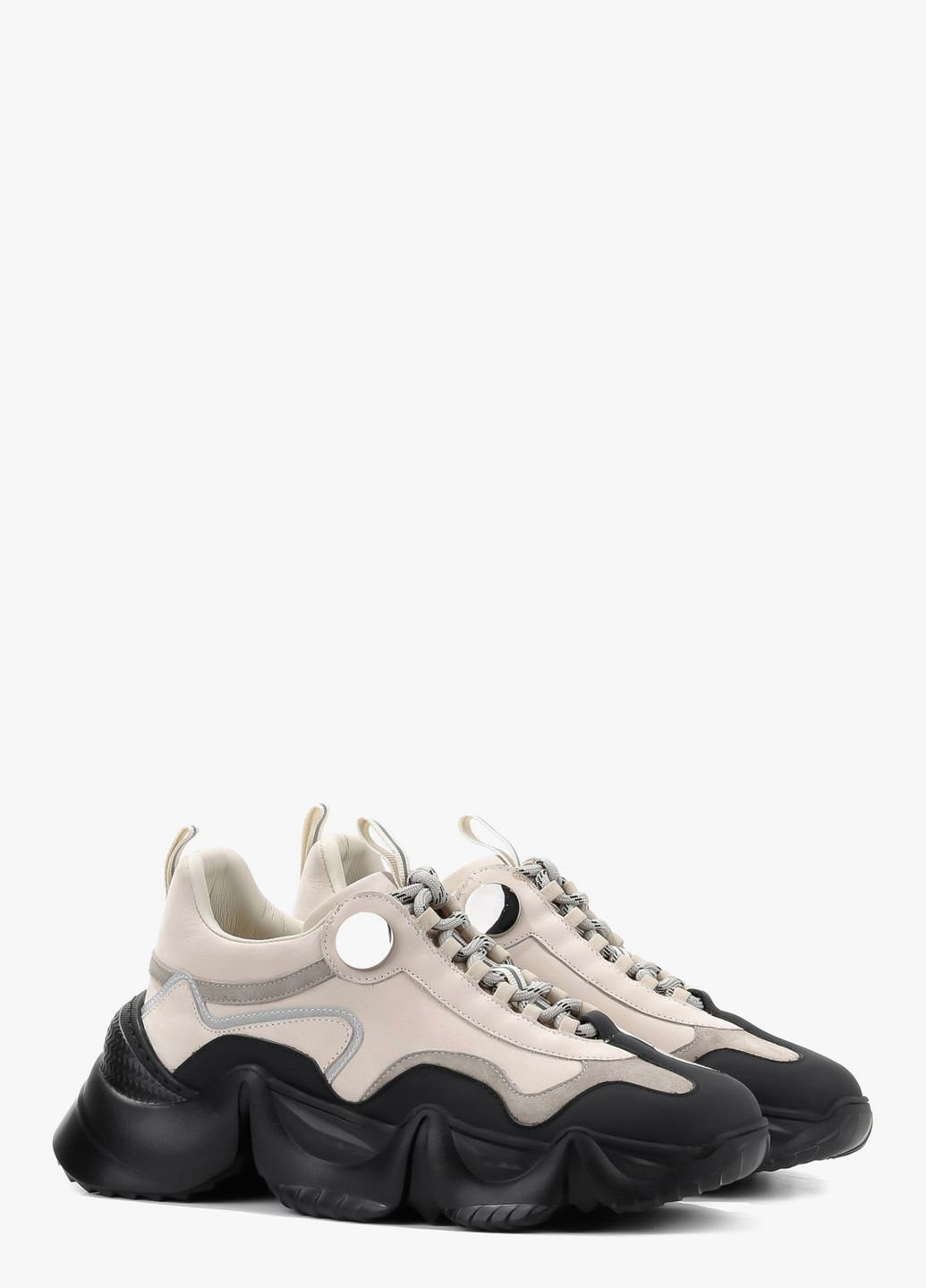 Кроссовки Le'BERDES молочные демисезоны (322088041)