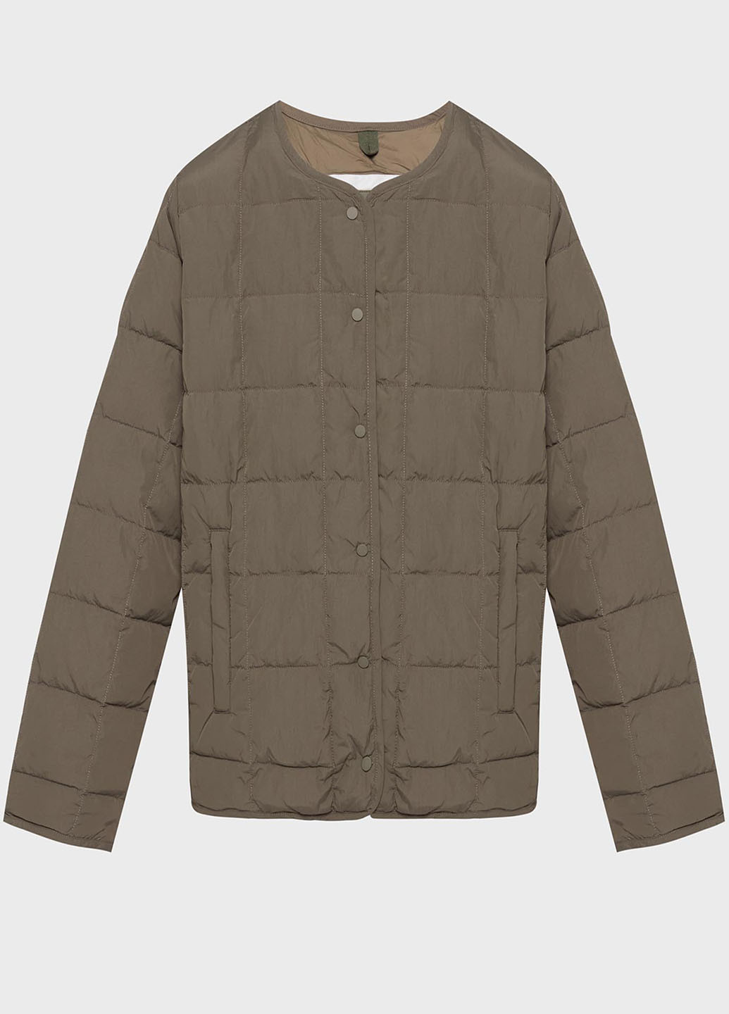 Оливкова (хакі) демісезонна куртка куртка-лайнер PRPY