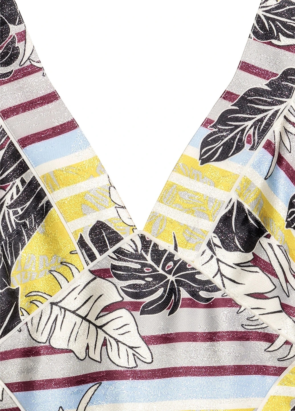 Комбінована кежуал сукня а-силует H&M з квітковим принтом