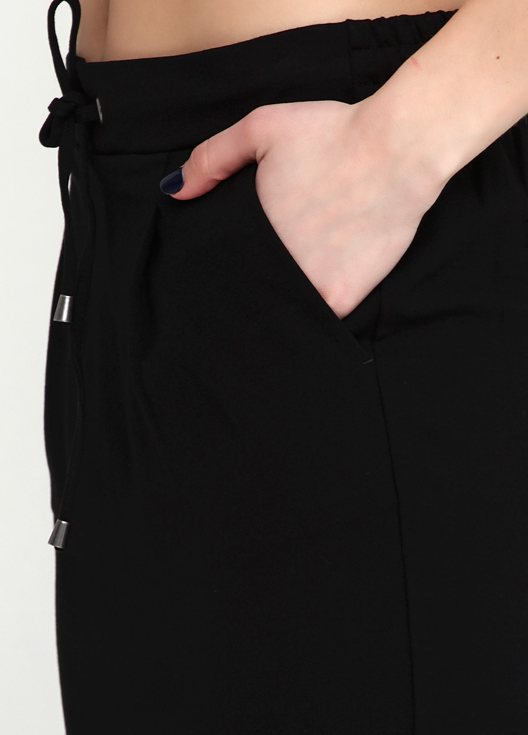 Черная кэжуал однотонная юбка B.Young мини