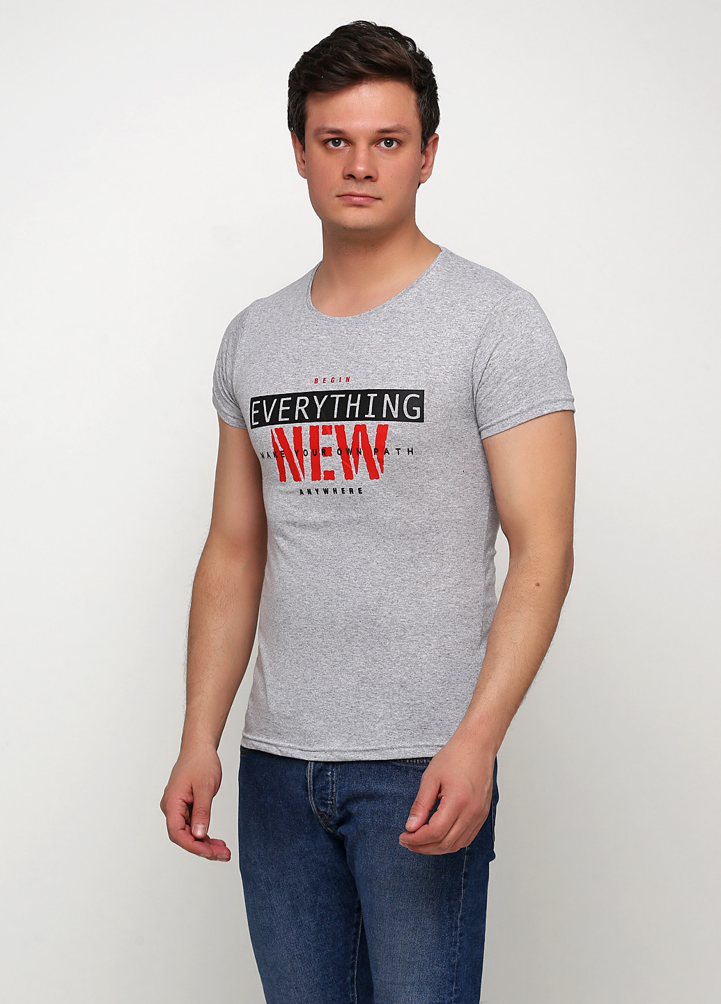 Сіра футболка By strongman