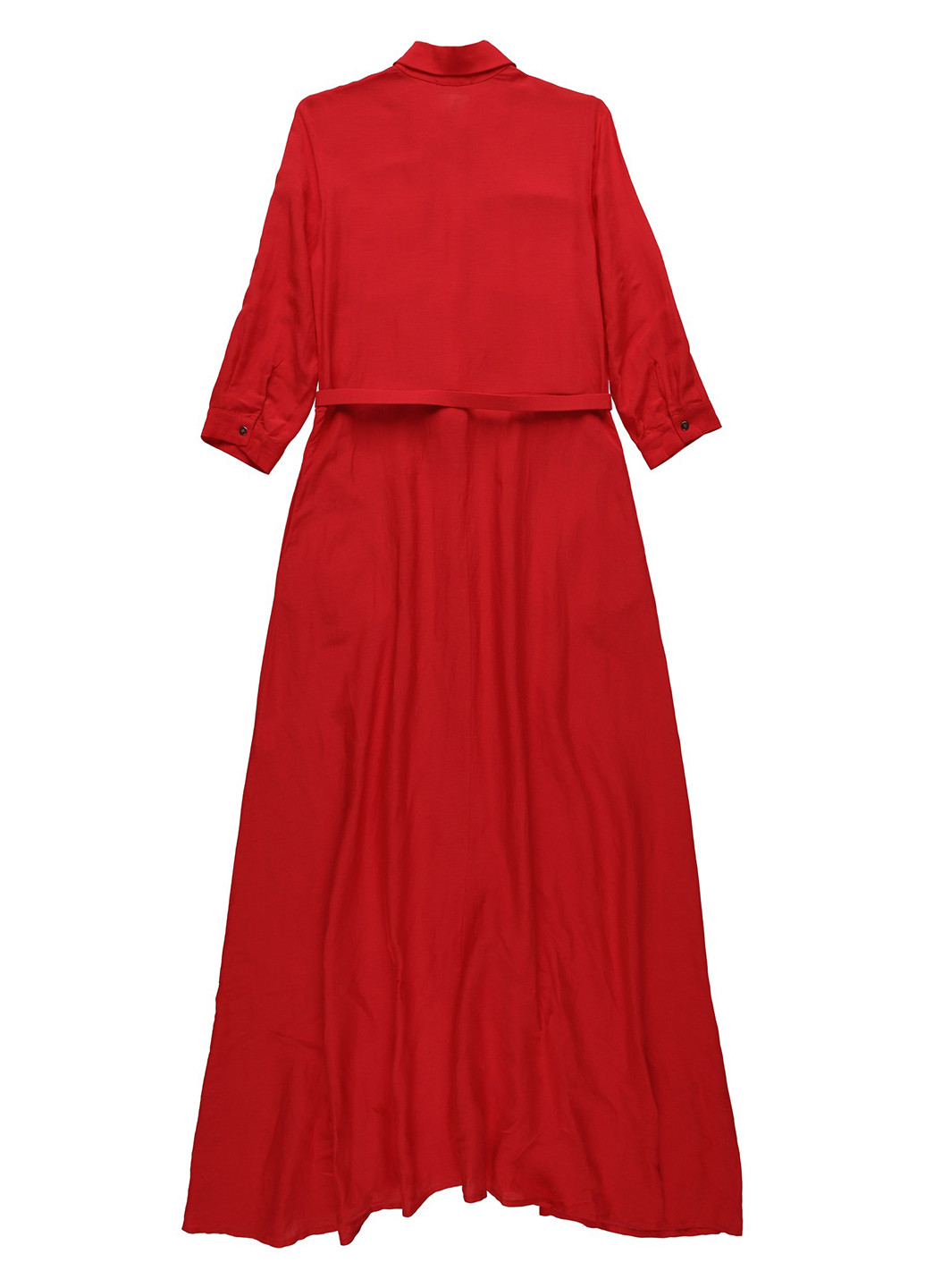 Красное кэжуал платье рубашка Nazarenogabrielli однотонное