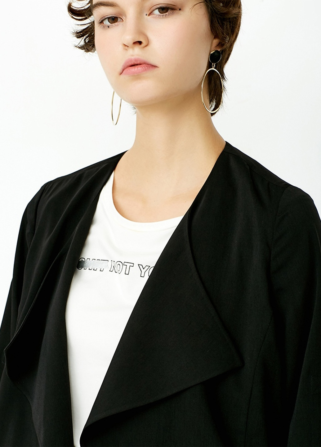 Плащ Only тренчкот без застібки демісезон (253379620)