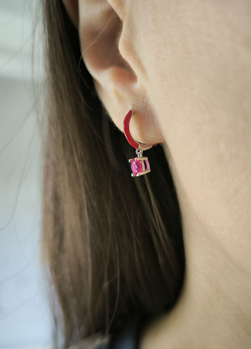 Серьги Silver Flame (350941300)