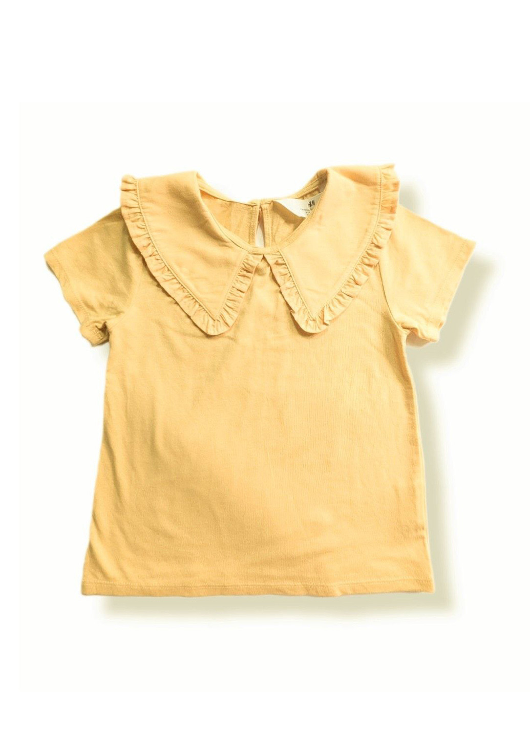 Жовта літня футболка H&M