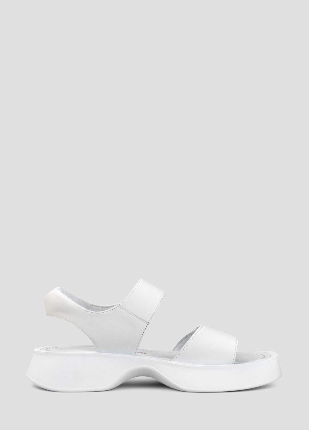 Белые босоножки vm villomi на липучке с белой подошвой