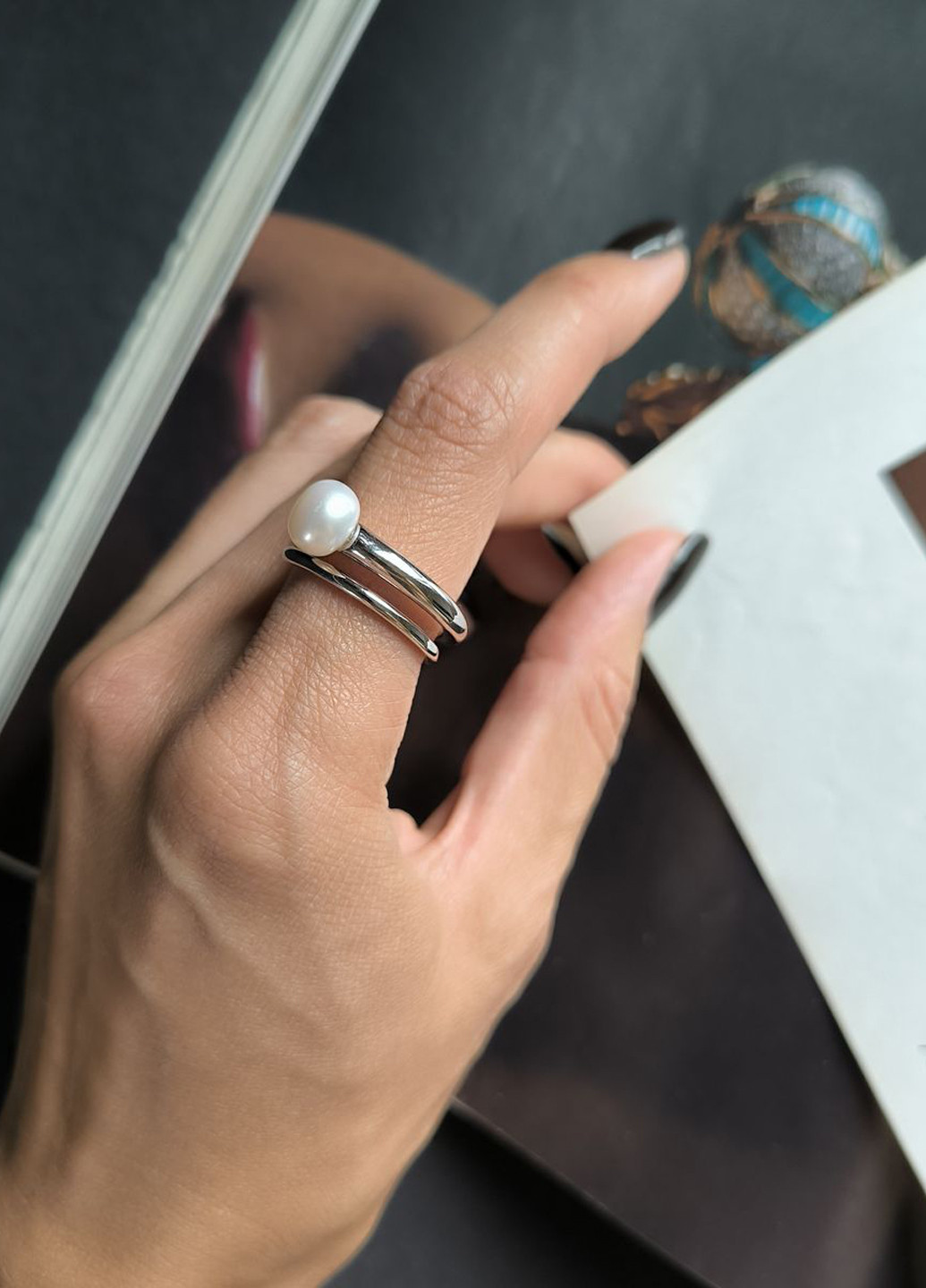 Кольцо Silver Flame (350941573)