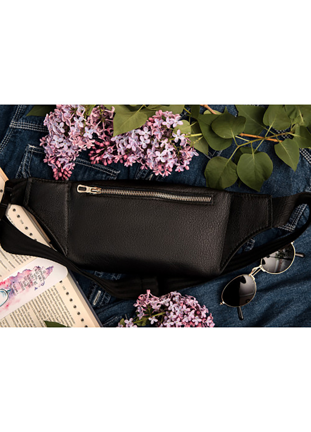 Женская сумка на пояс (бананка) 30,5х14 см Sambag (252130593)